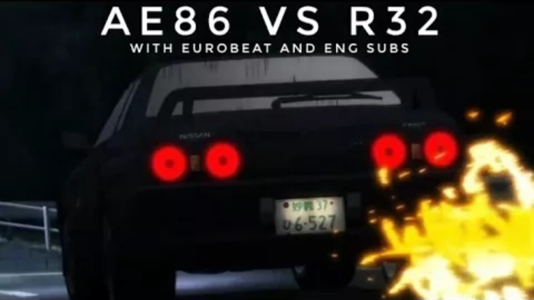 Takumi AE86 VS Takeshi R32 - INITIAL D LEGEND 2 DUBLADO(+eurobeat)  Takumi  AE86 VS Takeshi R32 - INITIAL D LEGEND 2 DUBLADO. >Vamos postar todas as  corridas principais do Initial D