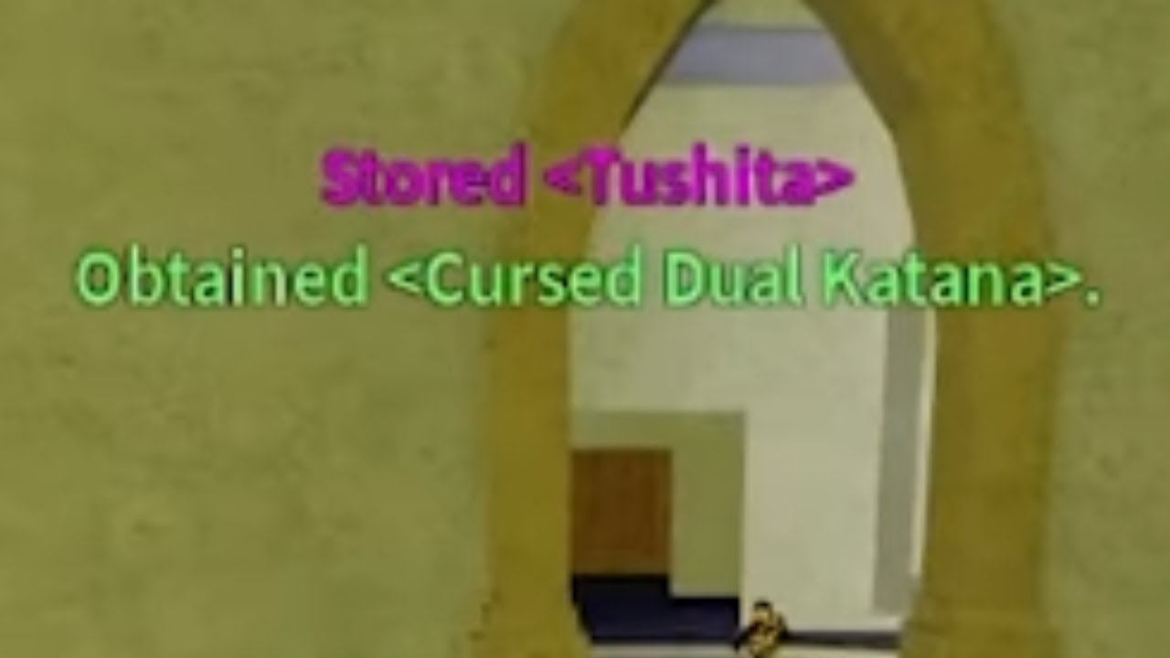 How To Get Cursed Dual Katana!