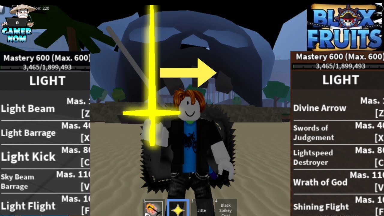 I UNLOCKED AWAKENED LIGHT! *Showcase* Roblox Blox Fruits - BiliBili