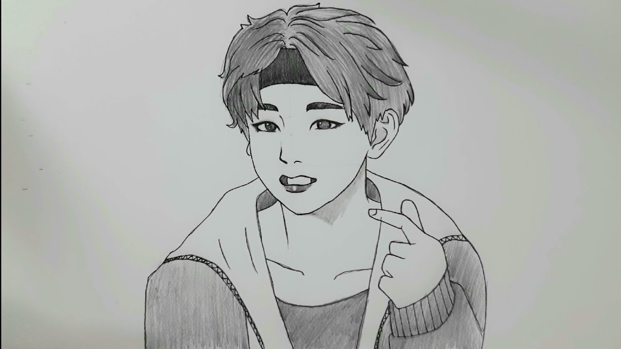 Share more than 77 bts anime drawing easy super hot  induhocakina