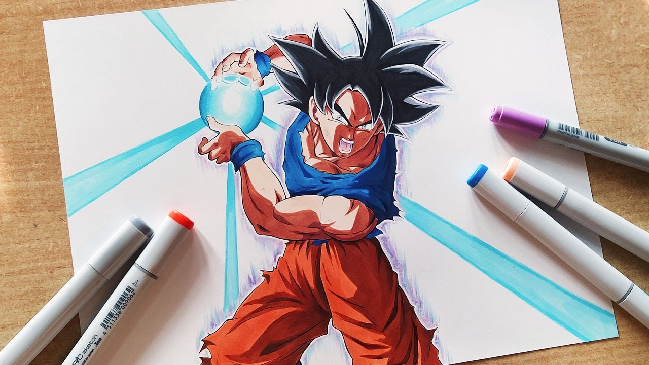 How to Draw Kid Goku - Easy Drawing Tutorial For Kids
