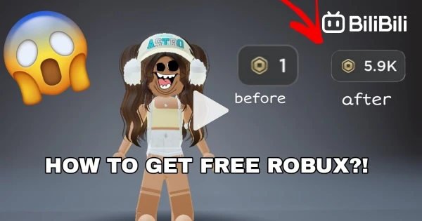 3 Steps to get free Robux - BiliBili