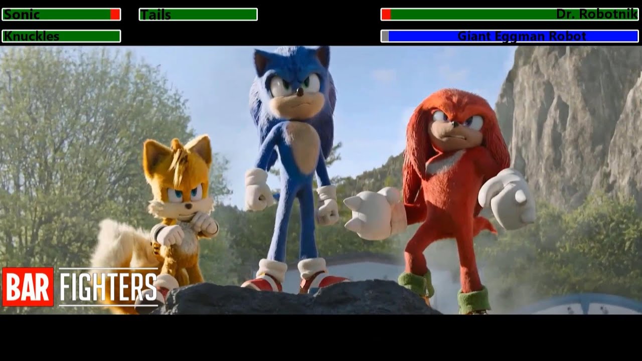 Super Sonic' Fight Scene  Sonic the Hedgehog 2' Scene Clip Teaser Me -  BiliBili