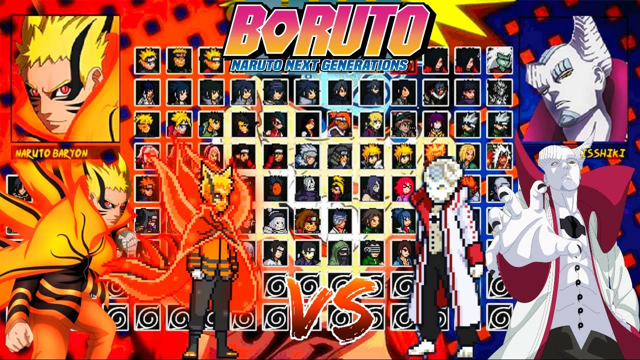 Naruto X Boruto Mugen Apk BVN 3.3 Mod For Android