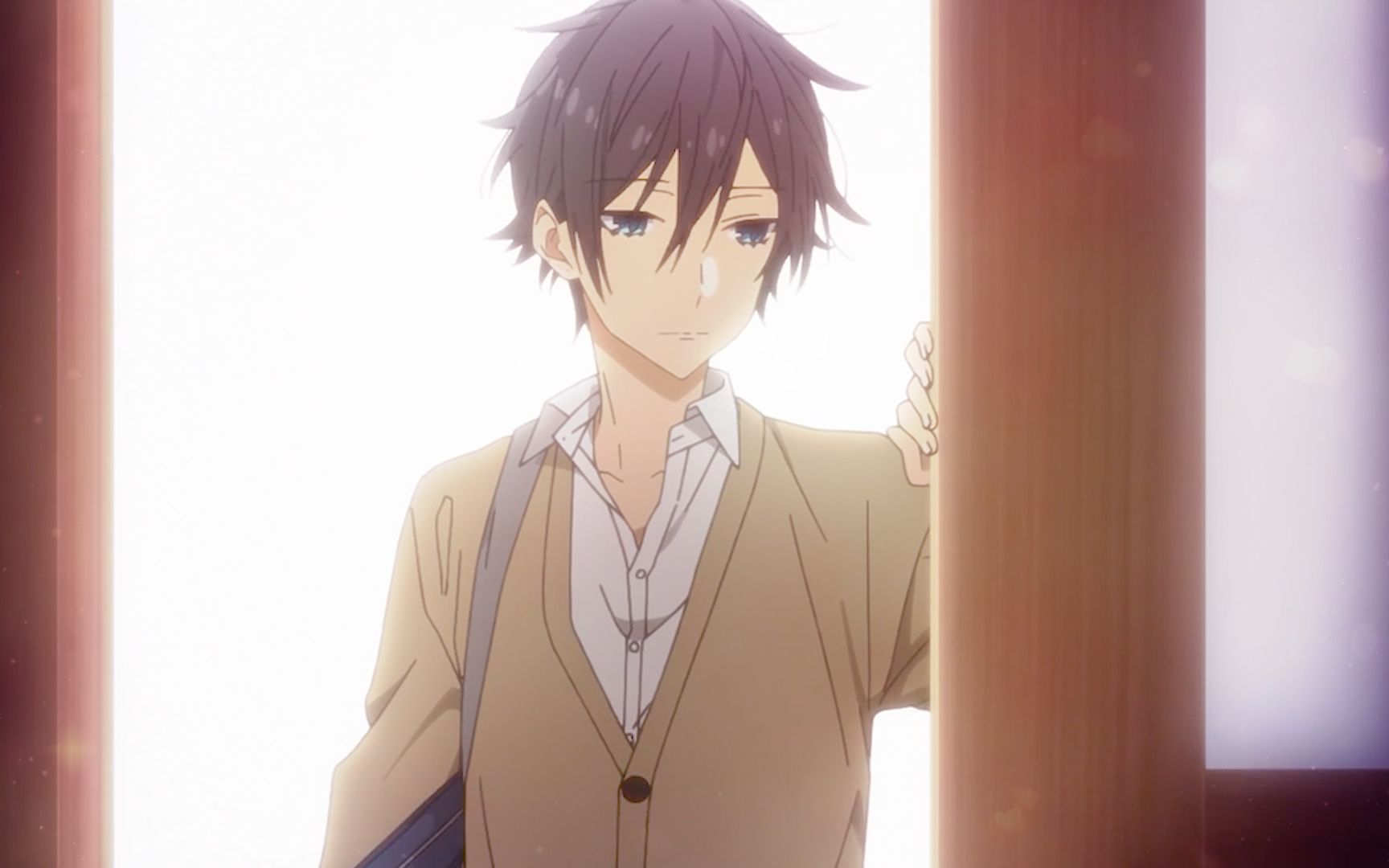 i still cannot accept that miyamura cut his hair! why world? WHY