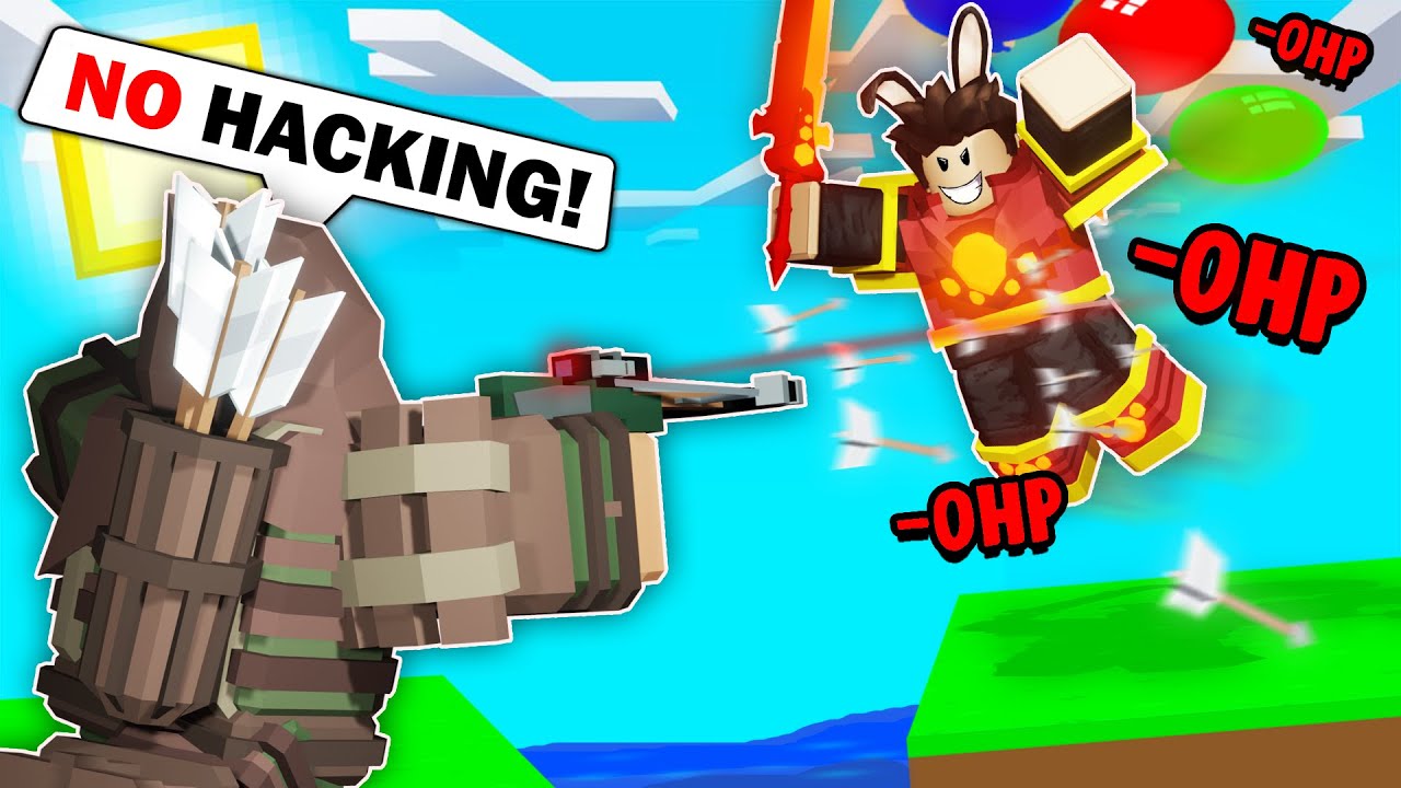 I became OVERPOWERED in Roblox Bed Wars.. 