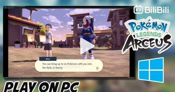 Get Pokemon Legends Arceus (XCI) & Install on PC using Yuzu Switch Emulator  - BiliBili