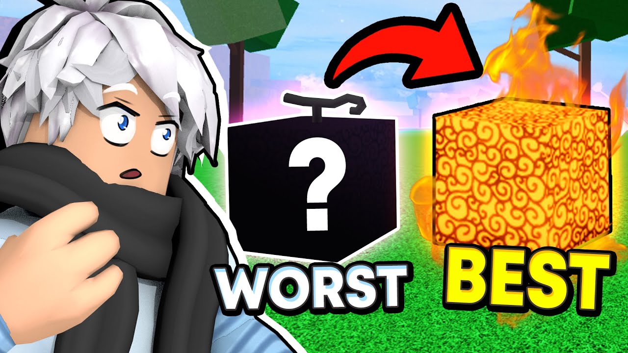 NOOB Uses WORST FRUIT In Roblox Blox Fruits! 