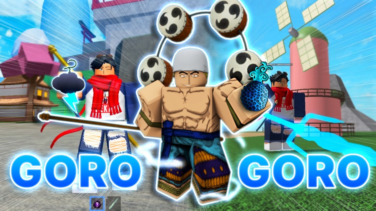 RUMBLE / GORO SHOWCASE IN BLOX FRUITS 