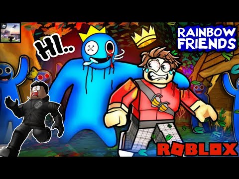 WHAT IF PURPLE CAME OUT OF HIDING? Jumpscares + Speedrun Rainbow Friends  Roblox - BiliBili