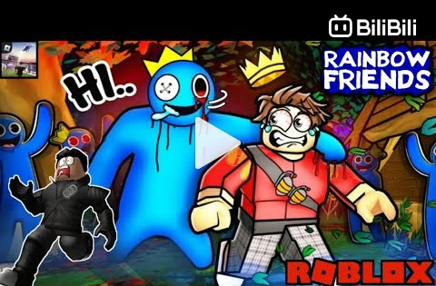 WHAT IF PURPLE CAME OUT OF HIDING? Jumpscares + Speedrun Rainbow Friends  Roblox - BiliBili