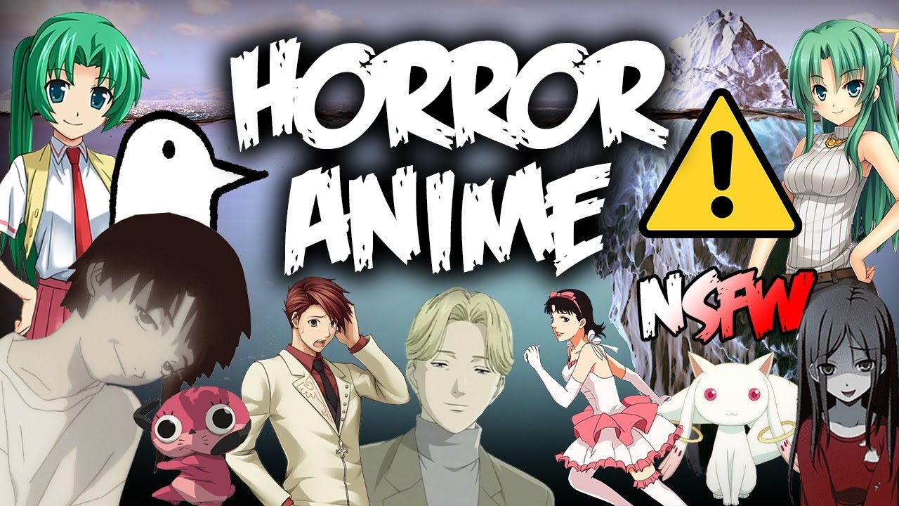 The COMPLETE Horror Anime & Manga Iceberg 