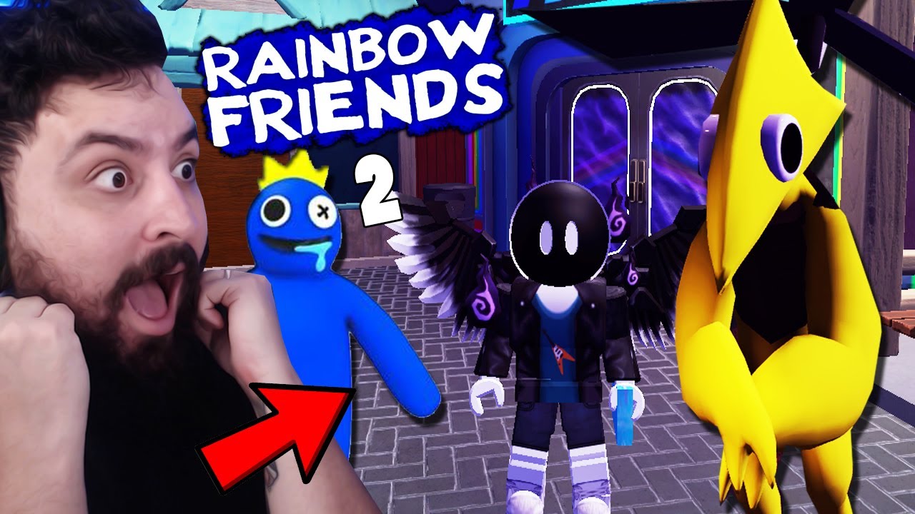 ATUALIZOU!! RAINBOW FRIENDS CHAPTER 2 CHEGOU NO ROBLOX ?! - BiliBili