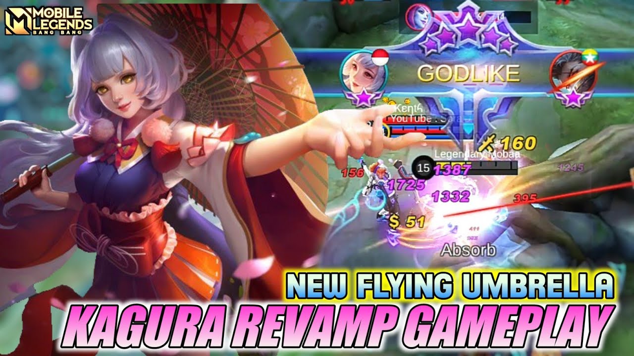 Kagura Revamp Gameplay , New Revamped Ultimate - Mobile Legends Bang Bang -  BiliBili