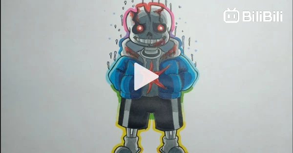 How To Draw Epic Sans Minecraft Chế Skin Epic Sans trong Mine Craft -  BiliBili