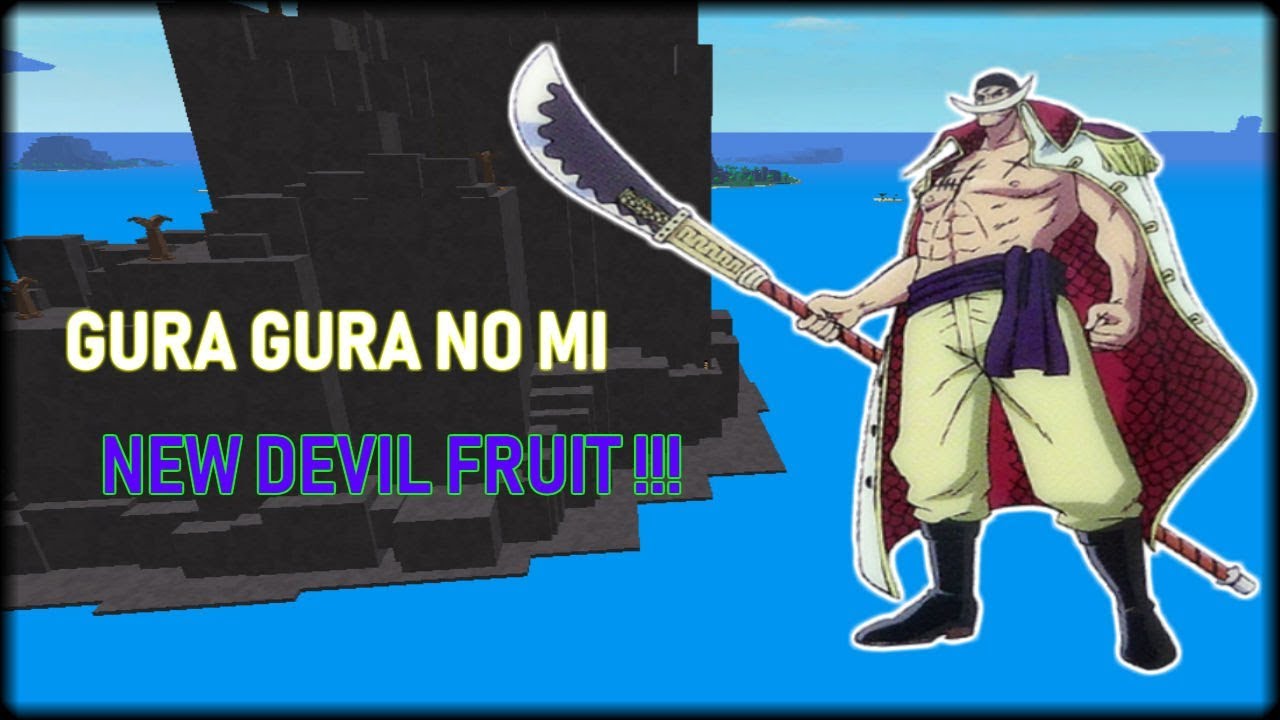 (A One Piece Game) NEW QUAKE/GURA FRUIT SHOWCASE