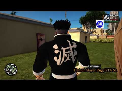 Demon Slayer (GIYUU) - Rigg GTA San Andreas! 