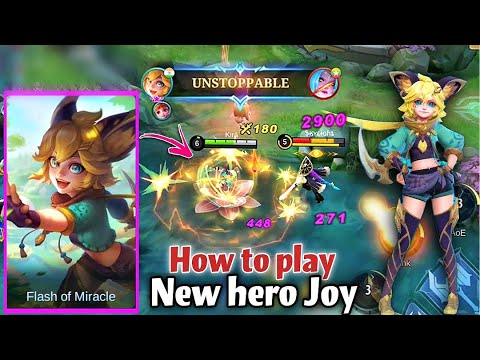 Joy Mobile Legends , New Hero Joy Flash Of Miracle - Mobile Legends Bang  Bang 