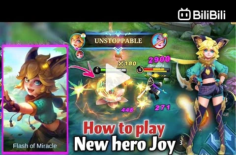 Joy Mobile Legends , New Hero Joy Flash Of Miracle - Mobile Legends Bang  Bang 