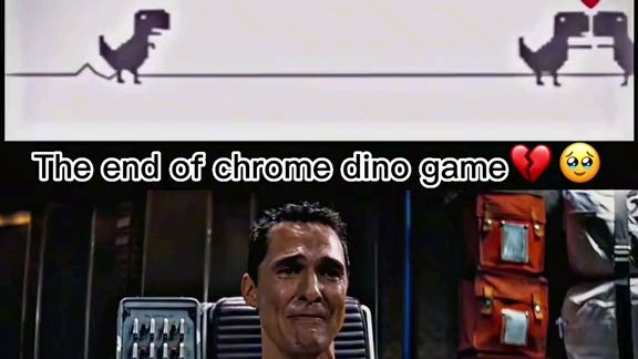 Chrome Dinosaur Game Ending 🧐 