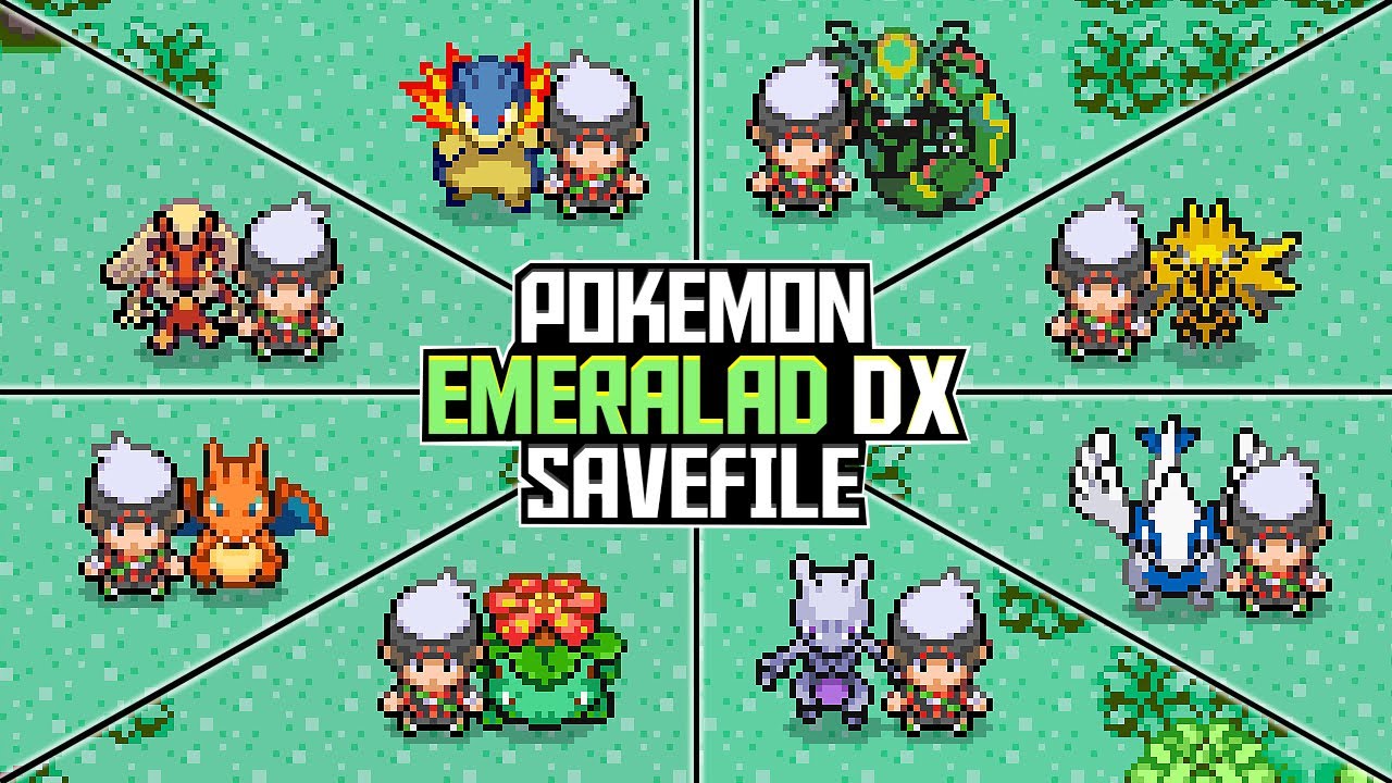 Play Pokemon Emerald DX for free without downloads