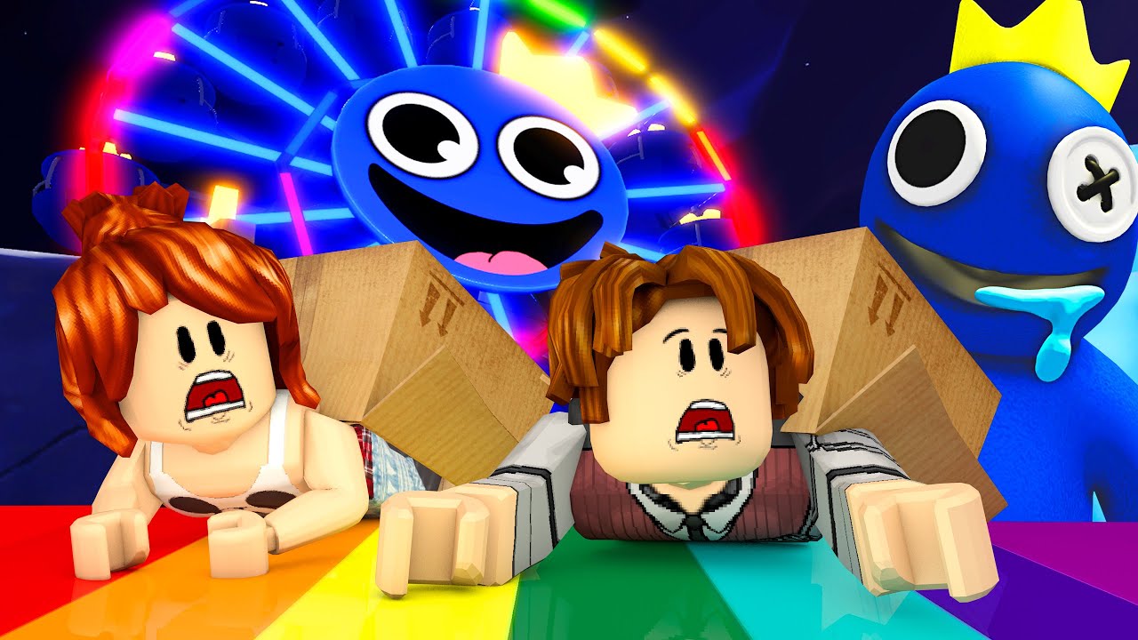 BICHO AZUL BABÃO (Roblox Rainbow Friends) 