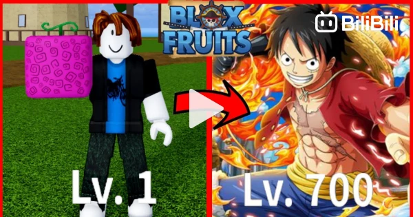 NOOB TO PRO USING REWORKED ICE FRUIT V1 IN ROBLOX BLOXFRUITS - BiliBili