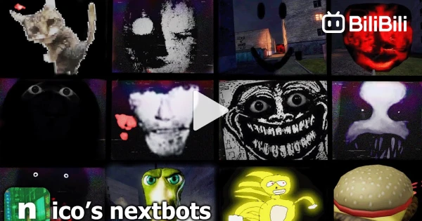 ALL NEW) UPDATED Jumpscares in Nico's Nextbots - BiliBili