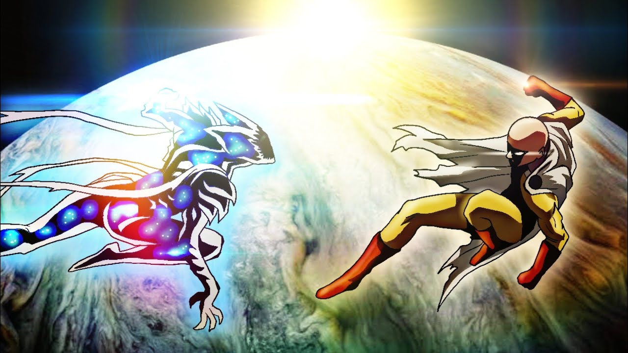 Saitama Vs Cosmic Garou Clash [Fan-Animation], Blast save Earth, -   in 2023