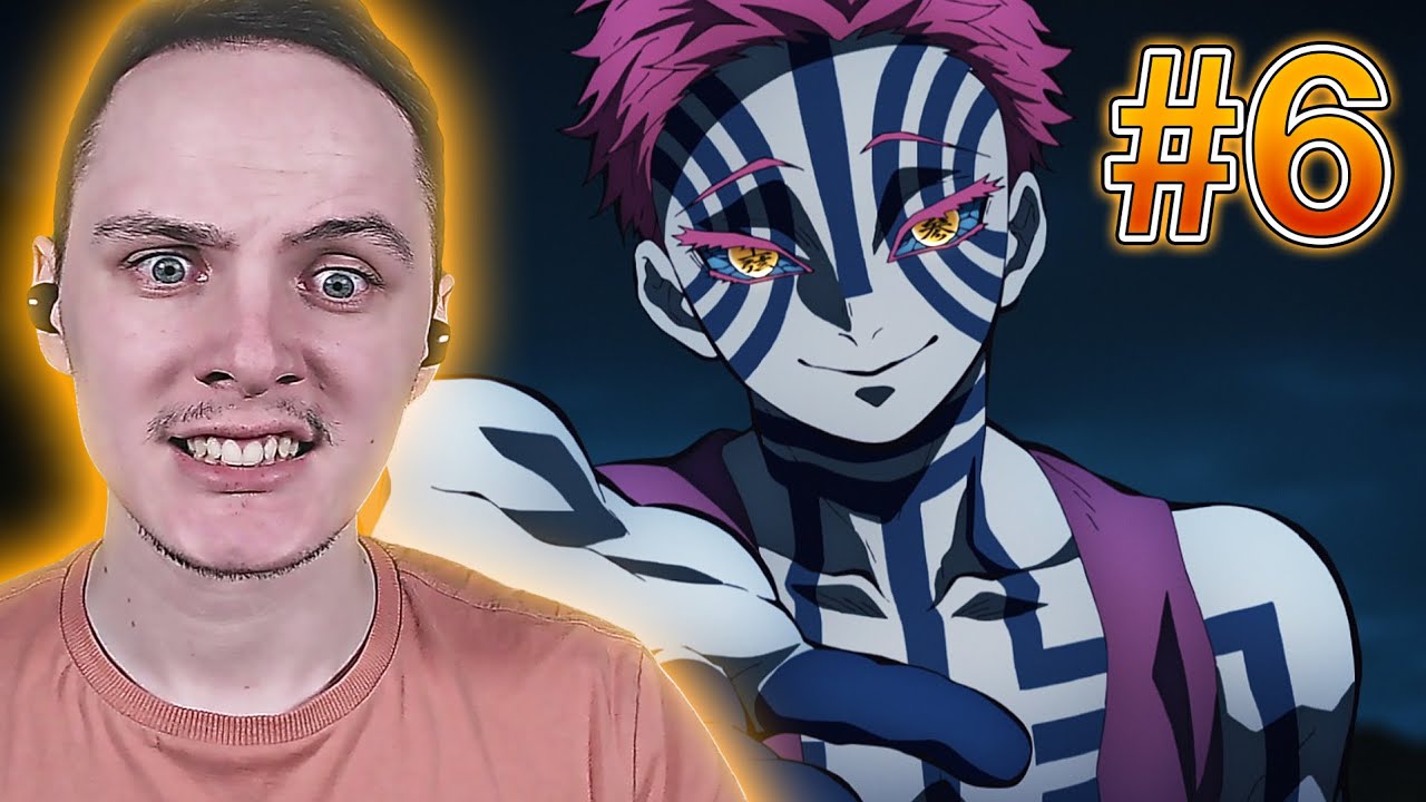 Demon Slayer: Kimetsu No Yaiba Mugen Train Arc E06 Akaza Review