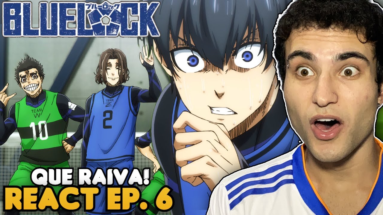 TEMOS UM TRAÍDOR! BLUE LOCK EP 6 REACT 