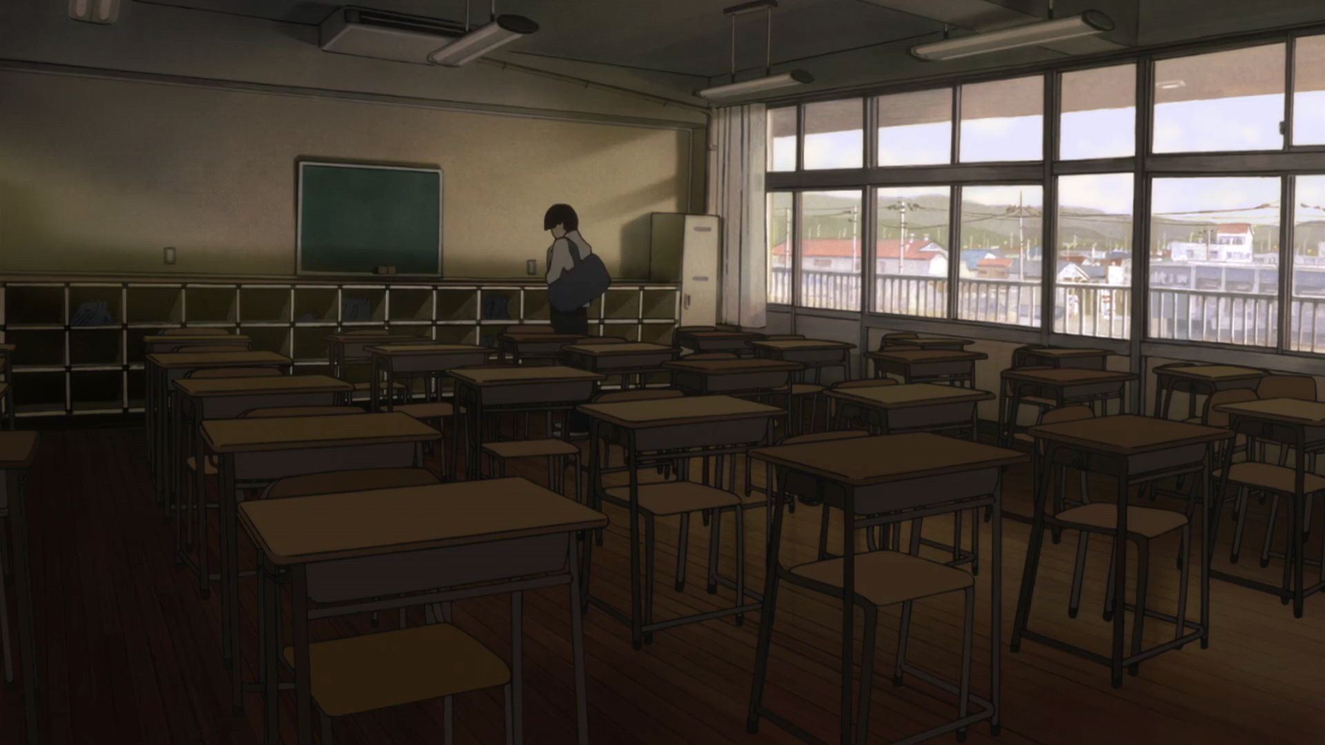 Aku No Hana-Classroom Scene (Sub Español) 