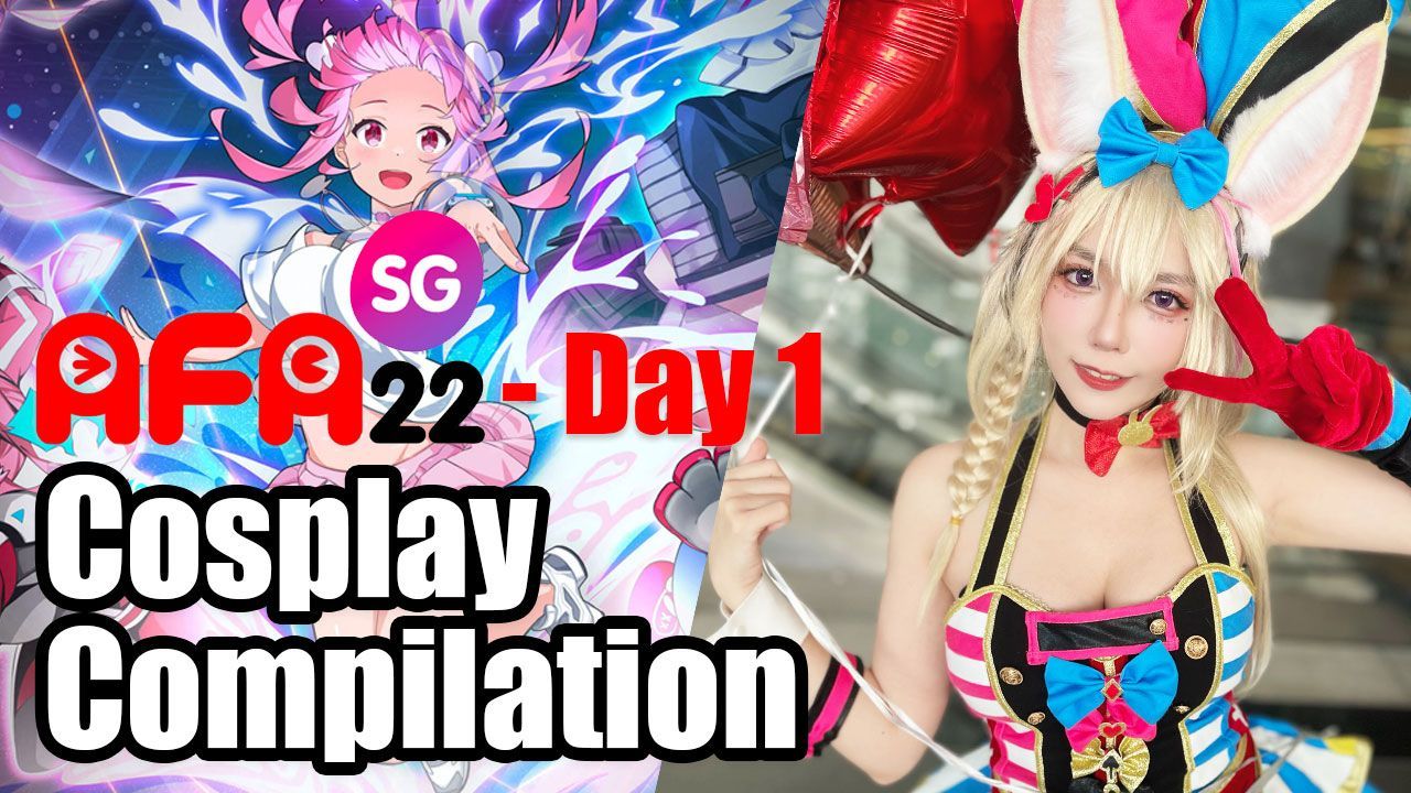 Anime Festival Asia Singapore 2022 #AFASG22 - Day 1 [Cosplay