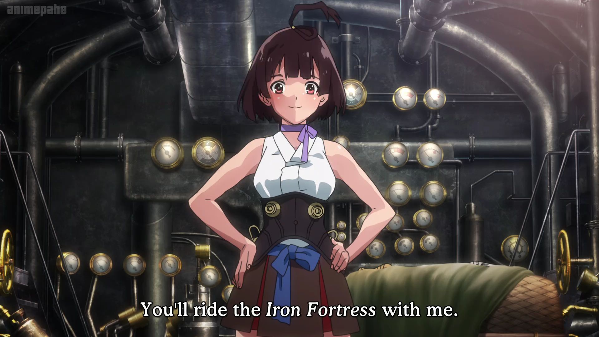 Mumei vs Kageyuki  Kabaneri of the Iron Fortress Movie 3 The Battle of  Unato [1080p] - BiliBili