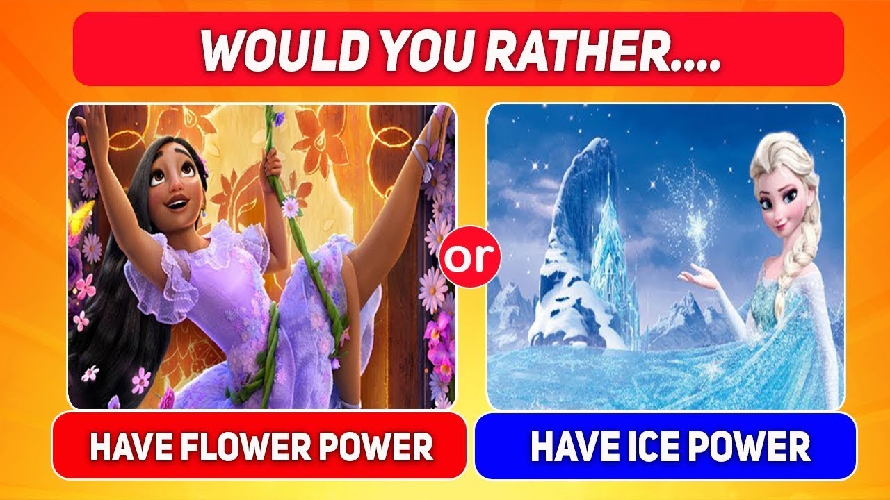 Would You Rather Disney