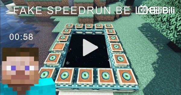 The Most LEGENDARY Fake Minecraft Speedrun 