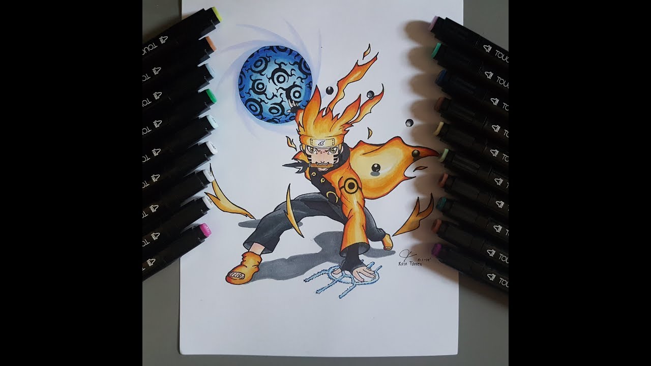 How to Draw Naruto Sage Mode by GPTArt on DeviantArt