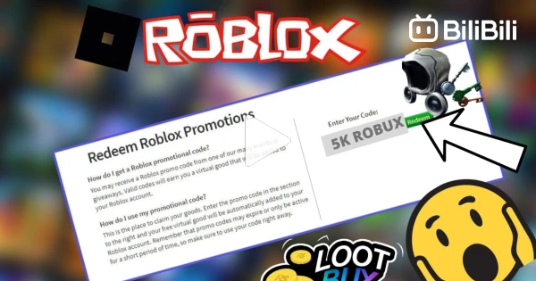 NEW* FREE ROBLOX DOMINUS PROMOCODE (2019) *FREE ROBUX CODE* - BiliBili