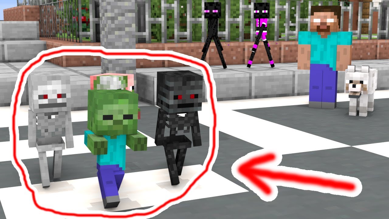 Monster School : Baby Zombie , Where Are You Going ? - Minecraft