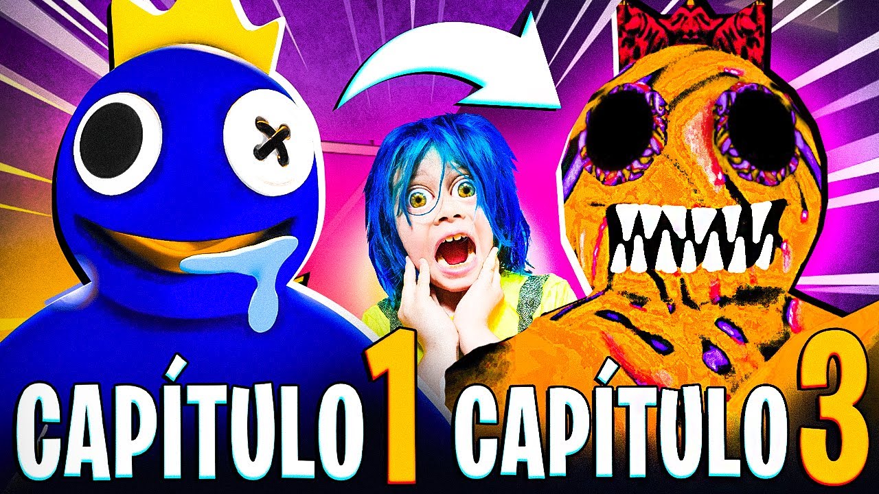 24 horas fugindo do AZUL BABÃO no RAINBOW FRIENDS! 