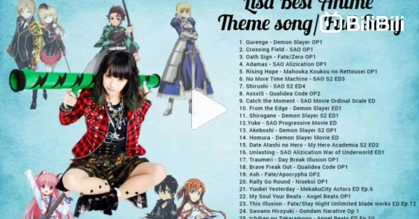 Anime Openings Music Mix #2, Best Anime OP All Time
