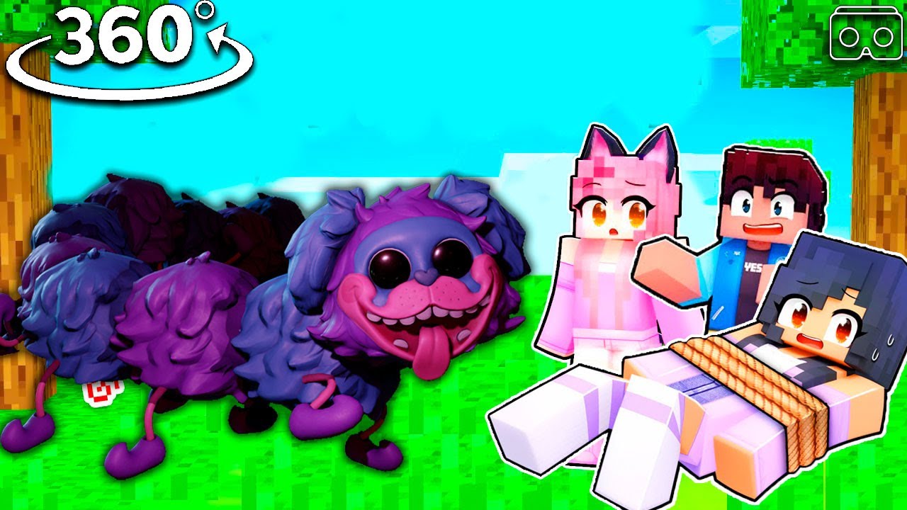 Aphmau saving friends from SONIC.EXE in Minecraft 360° - BiliBili