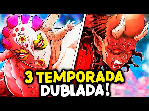 Dublagem Confirmada de Demon Slayer? 😱🔥 (Data Dublagem Terceira