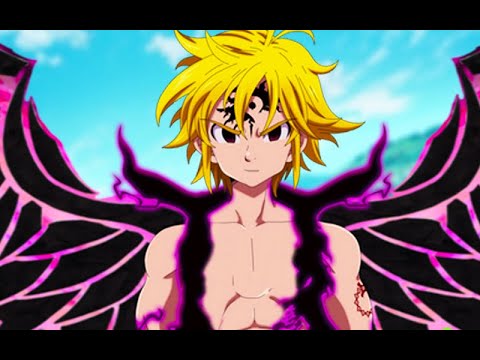 The Seven Deadly Sins Zeldris And Meliodas Teaser Art Wtih Icons