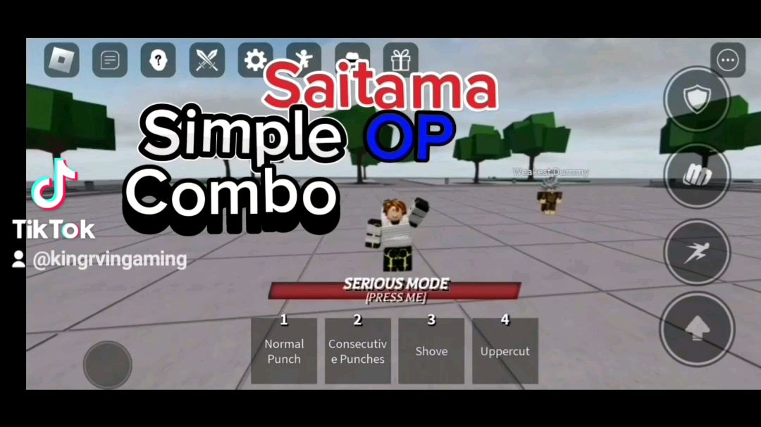 When saitama real life hits - ROBLOX Strongest Battlegrounds 