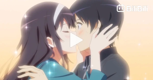 Anime][Remix]When a girl gets a forced French kiss - BiliBili