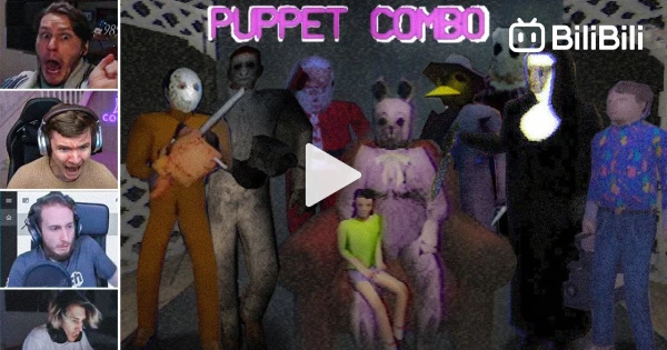 PUPPET COMBO Games Top Twitch Jumpscares Compilation Part 1 (Warning Loud  Noise) 