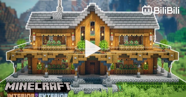 Minecraft - 2 Player Survival House Tutorial (How to Build) 