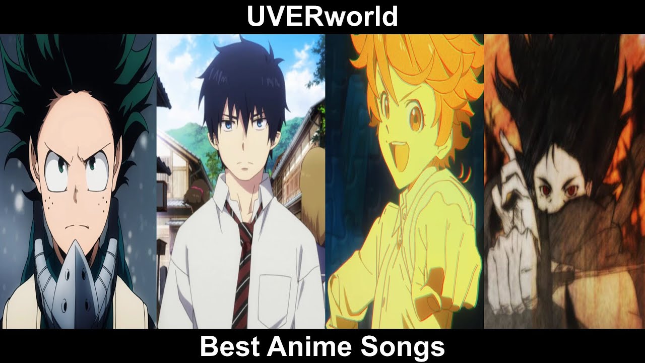 My Top UVERworld Anime Songs  YouTube