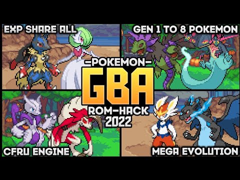 NEW Completed Pokemon GBA Rom With Mega Evolution, Gigantamax, Galar  Region, Hisuian Form & CFRU! 